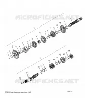 DRIVE TRAIN, INPUT/OUTPUT SHAFT ASM.