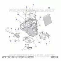 ENGINE, AIR INTAKE
