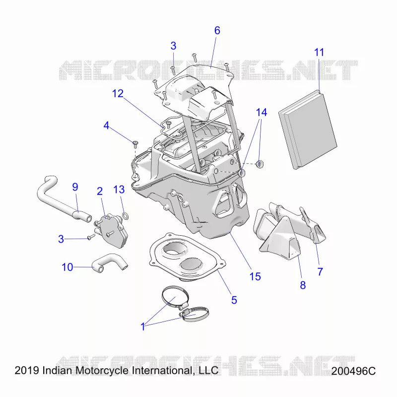 ENGINE, AIR INTAKE
