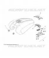 FUEL SYSTEM, FUEL TANK MOUNTING