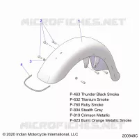 BODYWORK - FRONT FENDER