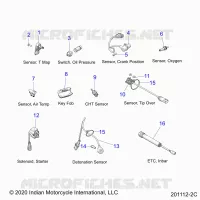 ELECTRICAL, COMPONENTS 2 - N22DLBAG/DLCAG ALL OPTIONS (201112