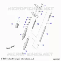 FRONT SUSPENSION FORKS