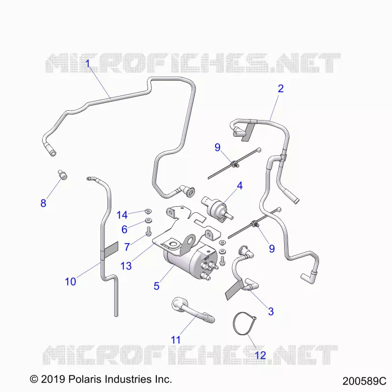 FUEL SYSTEM, EVAP SYSTEM, CALI./INTL