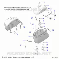 SADDLEBAG ASM.