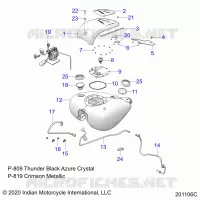 FUEL SYSTEM, FUEL TANK ASM.