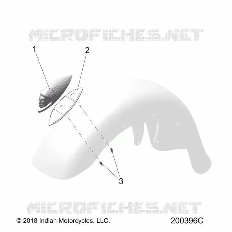 BODY, HEADDRESS, FENDER (NO LIGHT)