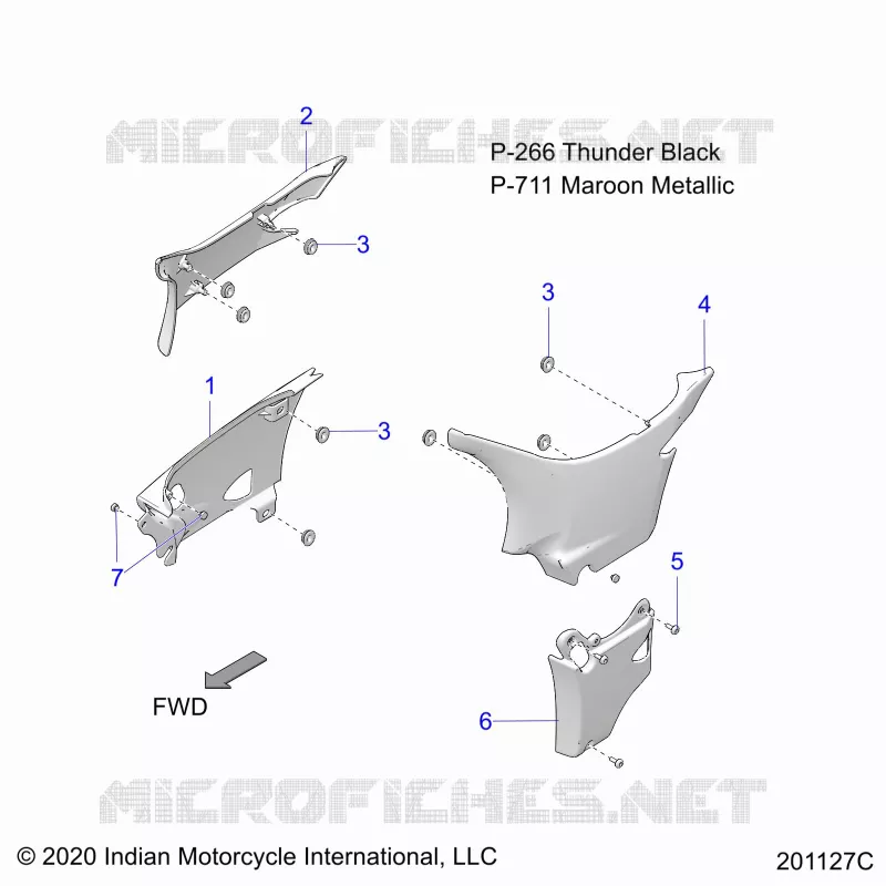 SIDE COVERS