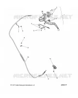 CONTROLS, CLUTCH LEVER AND CABLE
