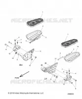 CHASSIS, FLOORBOARD, PASSENGER