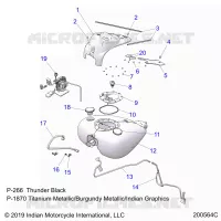 FUEL SYSTEM, FUEL TANK ASM.