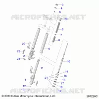 FRONT SUSPENSION FORKS
