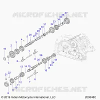 DRIVE TRAIN, INPUT AND OUTPUT SHAFTS