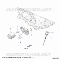 OIL FILTER/ADAPTOR, AND DIPSTICK