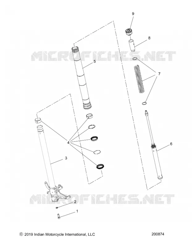 STEERING, FRONT FORKS KITS