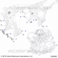 ENGINE, ENGINE MOUNTING