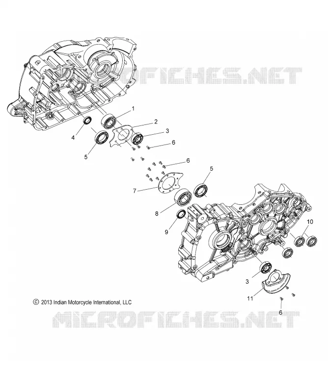 CRANKCASE BEARINGS