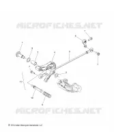 DRIVE TRAIN, SHIFT PEDAL AND LINKAGE