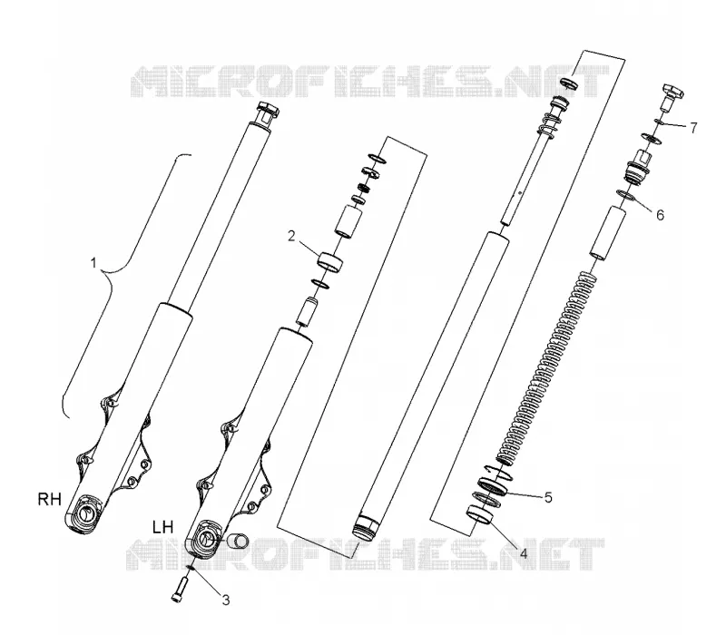 FRONT SUSPENSION FORKS