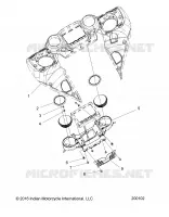 FAIRING ASM, INSTRUMENT PANEL MNTG.