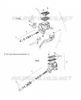 BRAKES, MASTER CYL., FRONT AND REAR