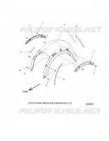 BODYWORK - REAR FENDER