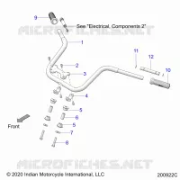STEERING, HANDLEBAR MOUNTING AND GRIPS