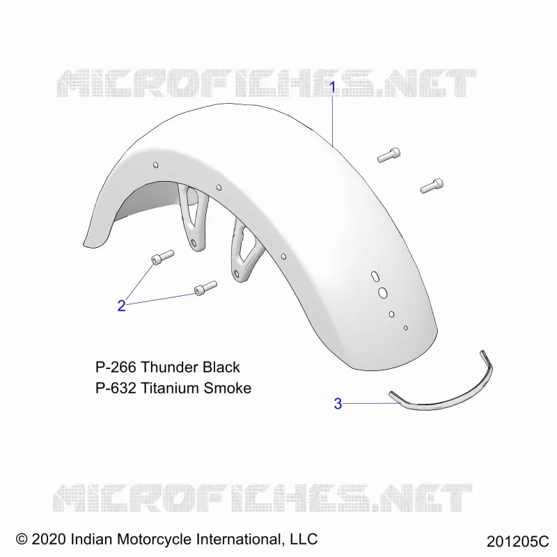 BODYWORK - FRONT FENDER