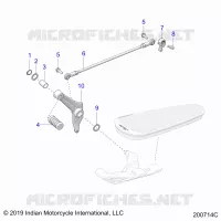 DRIVE TRAIN, SHIFT PEDAL AND SHIFT LINKAGE