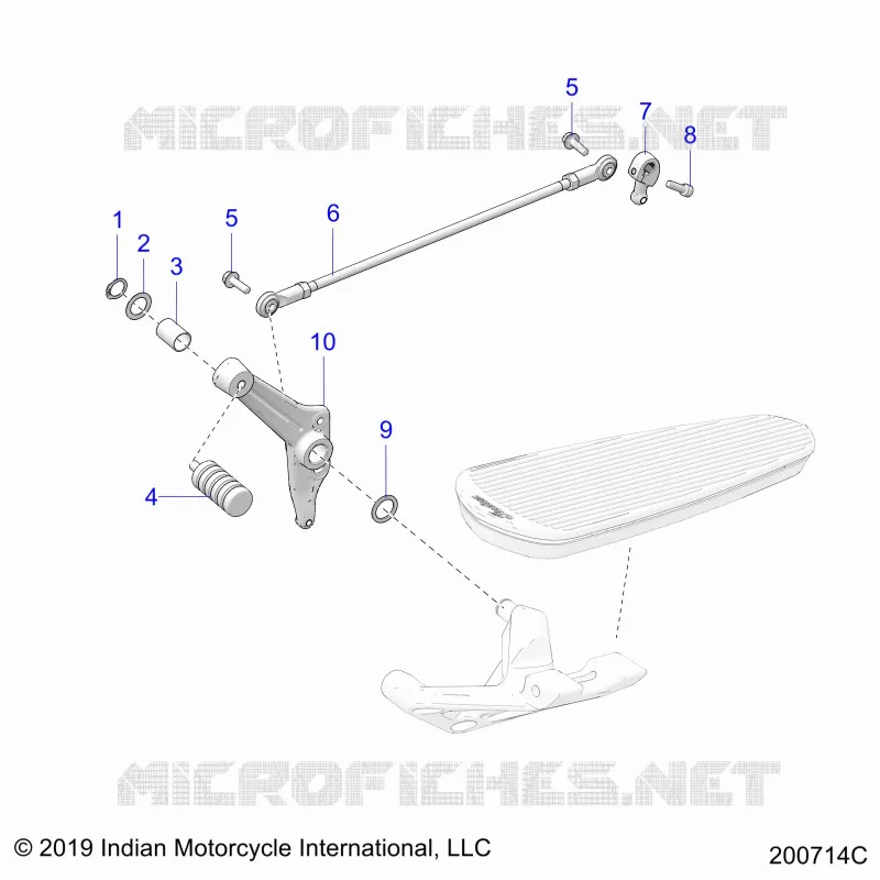 DRIVE TRAIN, SHIFT PEDAL AND SHIFT LINKAGE