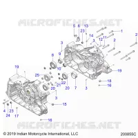 ENGINE, CASE ASM.