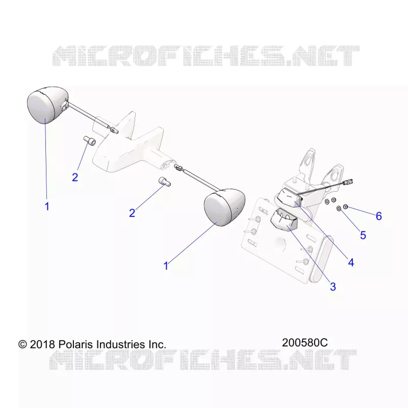 ELECTRICAL, TURN SIGNALS, REAR/REAR LIGHTING