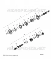 DRIVE TRAIN, INPUT/OUTPUT SHAFT ASM.