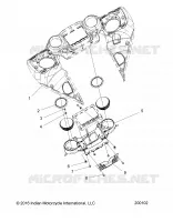 FAIRING ASM, INSTRUMENT PANEL MNTG.