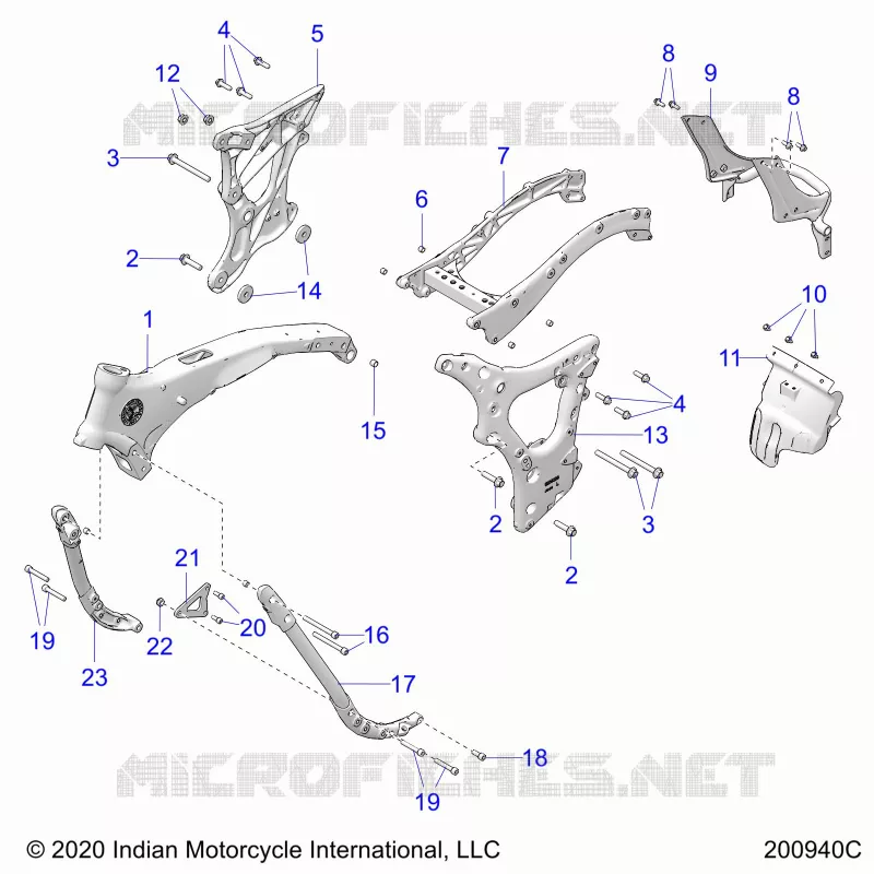 CHASSIS, FRAME ASM.
