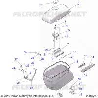 SADDLEBAG ASM.