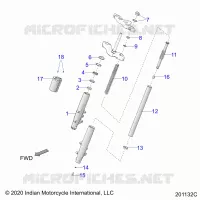 FRONT SUSPENSION FORKS