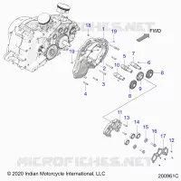 ENGINE, CAM SHAFTS AND GEARS