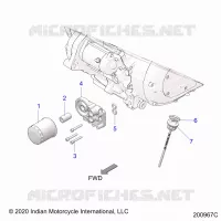OIL FILTER/ADAPTOR, AND DIPSTICK