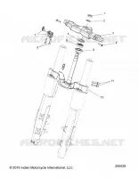 UPPER AND LOWER STEERING CLAMPS