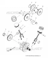 ENGINE, PISTON   CRANKSHAFT