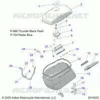 SADDLEBAG ASM.