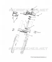 UPPER AND LOWER STEERING CLAMPS