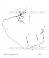 CONTROLS, CLUTCH LEVER ASM. AND CABLE