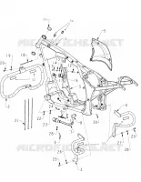 CHASSIS, FRAME AND SIDESTAND