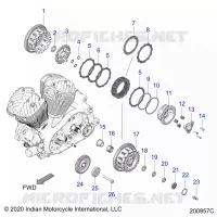 DRIVE TRAIN, CLUTCH AND PRIMARY DRIVE