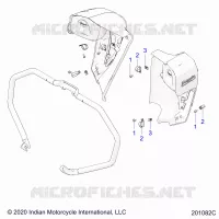 FAIRING, LOWER, MOUNTING