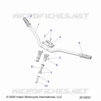 STEERING, HANDLEBAR MOUNTING AND GRIPS