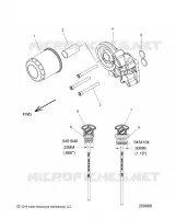 OIL FILTER/ADAPTER, AND DIPSTICK