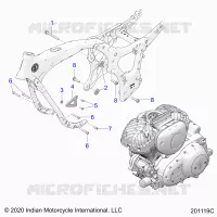 ENGINE, ENGINE MOUNTING